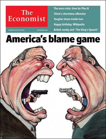 The Economist Cover and the Giffords Shooting: All About Guns