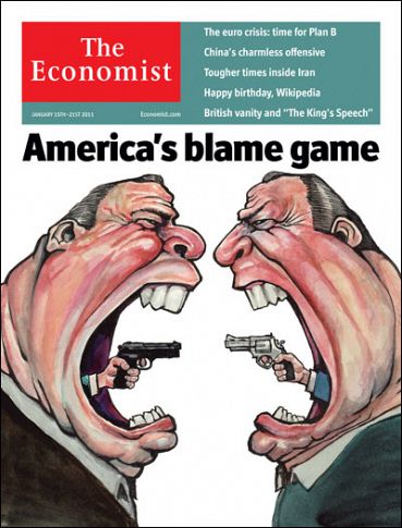 The Economist Cover and the Giffords Shooting: All About Guns
