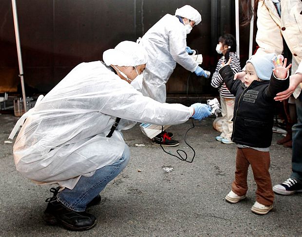 Japan Quake: The "Radiation Check" Photo