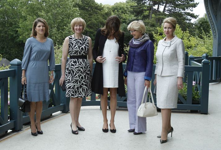 G-8 Optics: After Strauss-Kahn’s Crash-and-Burn, Sarkozy Making Hay Off Trophy Wife’s Baby Bump?