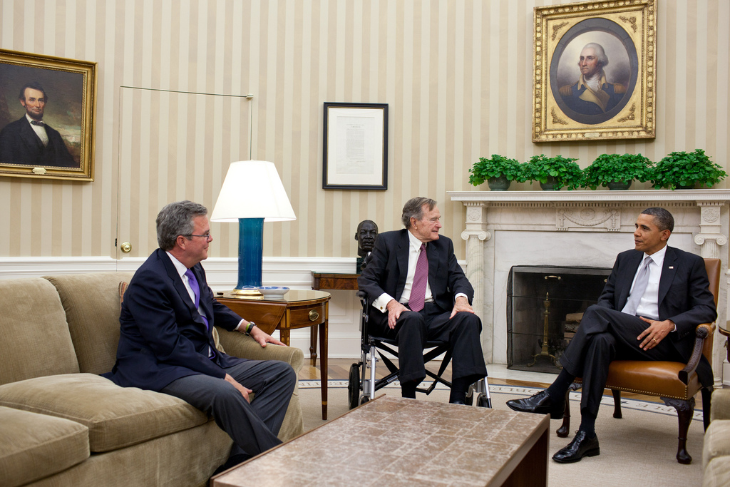 Obama/Florida Watch: Two Bushes in the Hand