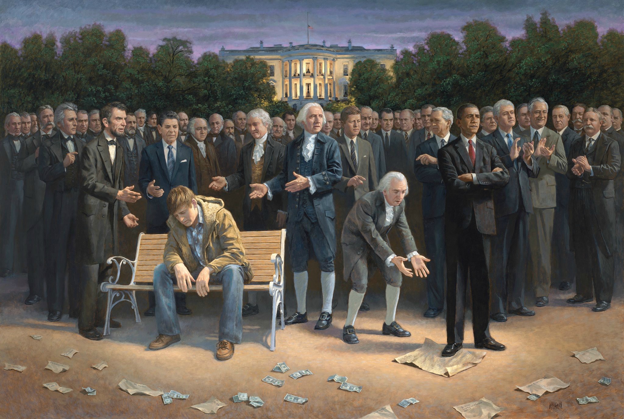 Drudge, Tea Party Impressionism and the "Fine Art" of Obama Bashing