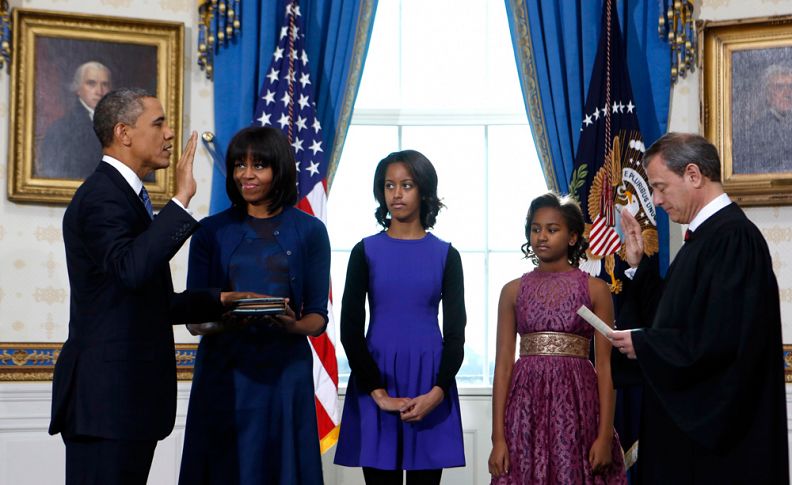 Obama Swearing In Redux