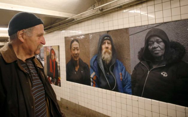 Looking at (People Looking at) Andres Serrano’s Homeless Portraits