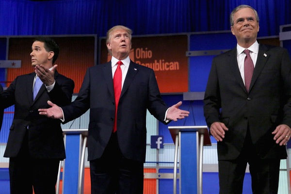 The First GOP16 Cattle Call: Our 3 Pix of the Night