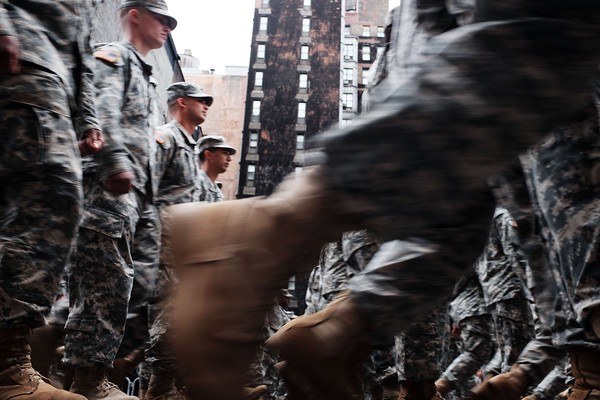War/No War. Reading Spencer Platt’s NY Veterans Day Parade Photos