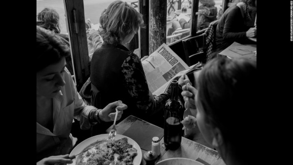 Less Than a Day Later, a Paris All-Too-Normal. (Photo: Alex Majoli)