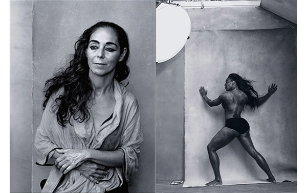 Serena WIlliams September, in the Pirelli Calendar. Photo by Annie Leibovitz for Pirelli.