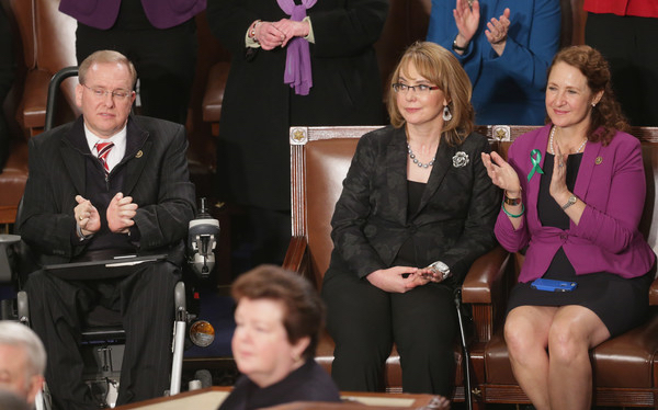 Gabrielle Gifford. President Obama Delivers His Last State of the Union Address to Joint Session of Congress