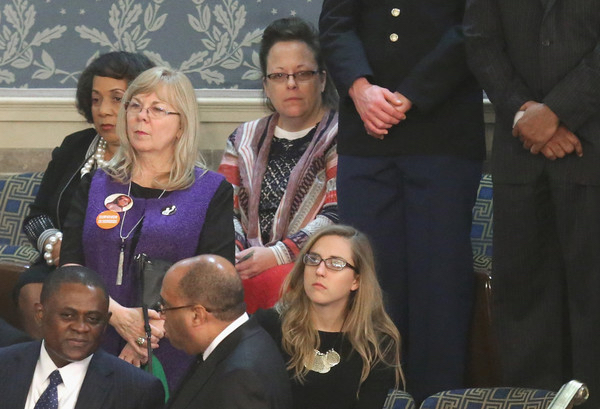 Kim Davis. President Obama Delivers His Last State of the Union Address to Joint Session of Congress
