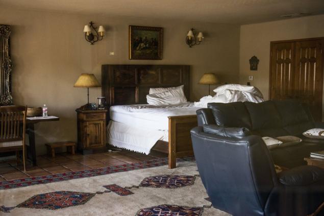  A Sunday file photo shows the "El Presidente" suite at Cibolo Creek Ranch, where Supreme Court Justice Antonin Scalia was found dead Saturday.