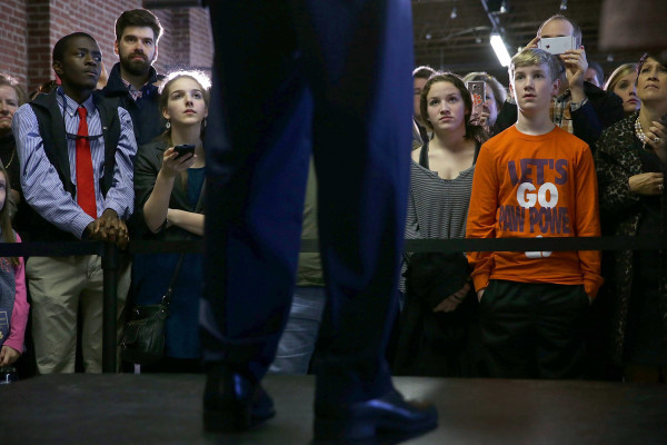 Photo of African American youth at a Rubio rally raises the issue of race and the GOP.