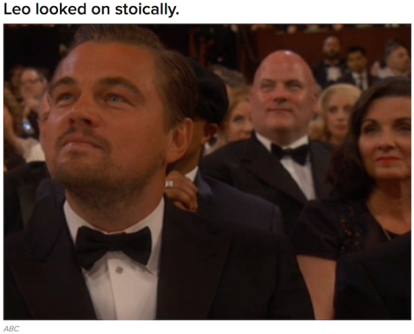 Leo Dicaprio 2016 Academy Awards Buzzed screenshot