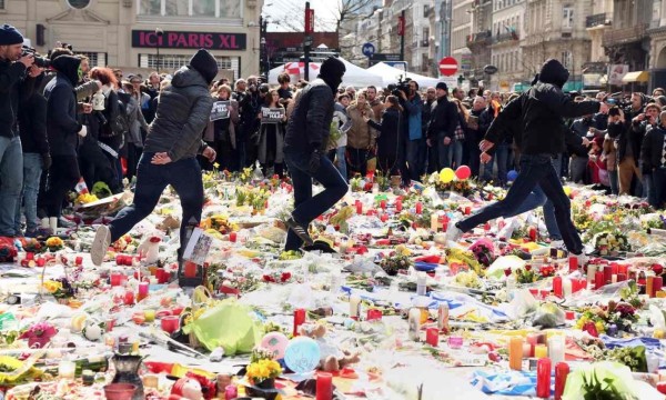 Brussels memorial violated