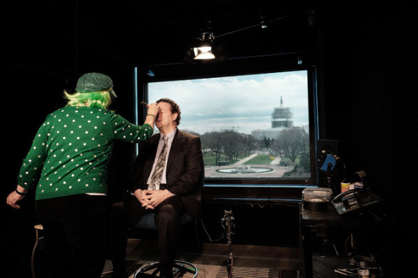 Curt A. Levey, executive director of FreedomWorks Foundation, prepared for a television interview on MSNBC in Washington about President Obama’s Supreme Court nominee last week. T.J. Kirkpatrick for The New York Times