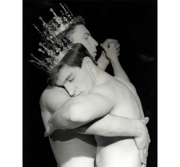 Two Men Dancing. By Robert Mapplethorpe