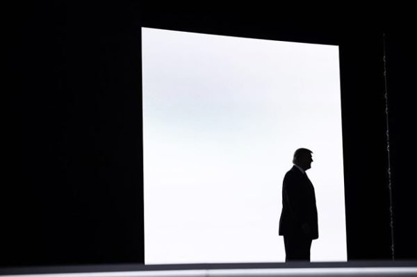 #Republican #presidential #candidate #Donald #Trump arrives on stage during the Republican National #Convention. #GOP. photo: Evan Vucci