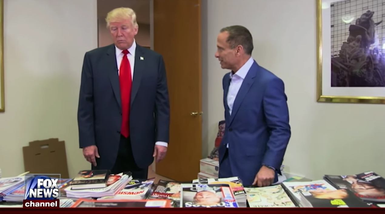 Screenshot. November 18, 2016 - Donald Trump " Objectified " FULL Personality Profile with TMZ Harvey Levin - Fox News.