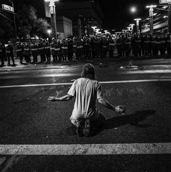 Phoenix Jesus: On Scott Mahaskey’s Trump Rally Protest Photo