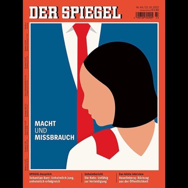 Der Spiegel "power and abuse" cover about the sexual harassment disclosures rocking the United States.