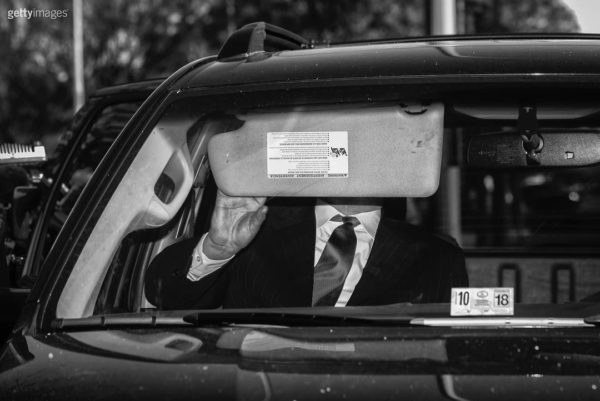 Photo: Drew Angerer/Getty Images Caption: Former Trump campaign chairman Paul Manafort gets into his car after leaving federal court, October 30, 2017 in Washington, DC. Paul Manafort and Rick Gates, have been indicted by a federal grand jury in the investigation into Russian meddling in the U.S. election. 