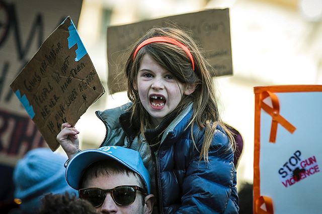 Angerer gun reform march