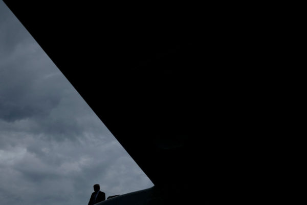 PhotoGabriella Demczuk for The New York Times Caption: President Trump in Charleston, W.Va., for a rally on Tuesday, hours after judgments against two of his former confidants.