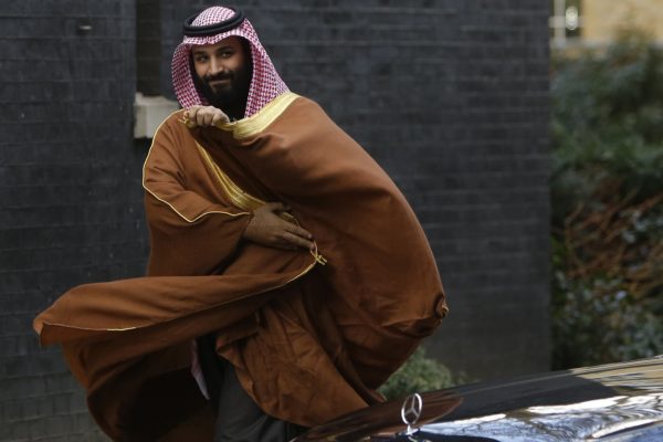 PHOTO: Alastair Grant/ AP Photo/ File In this March 7, 2018, file photo, Saudi Arabian Crown Prince Mohammed bin Salman arrives to meet Prime Minister Theresa May outside 10 Downing Street in London. In 2017, at the age of 31, Mohammed became the kingdom’s crown prince, next in line to the throne now held by his octogenarian father, King Salman.
