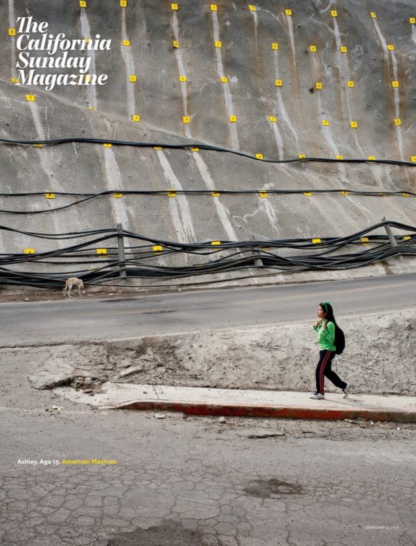 Livia Corona Benjamin’s photograph on the cover of February’s edition of the Magazine is no exception. It accompanies a story about children of undocumented immigrants who, even though they are by law US citizens, are still forced to “return” to a place they have never been. 