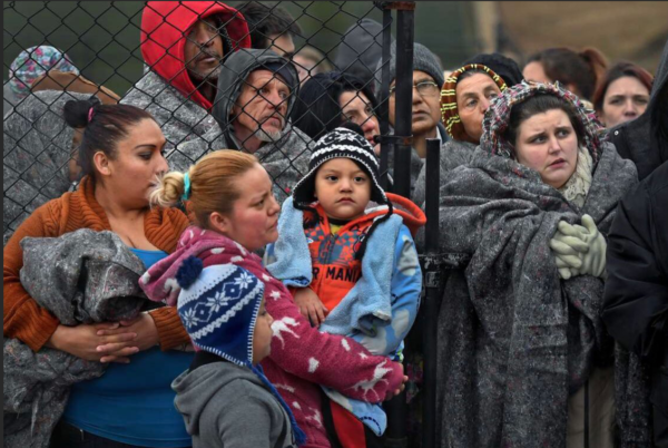 Photo: Michael S. Williamson/The Washington Post Caption: People in need of medical, dental and vision care waited in a parking lot for 12 hours or more in cold temperatures for a chance at free services at the Tennessee Valley Fairgrounds in Knoxville.