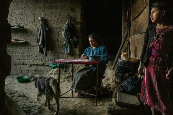 Photo 4: Mauricio Lima. Caption: Residents of Paraje León, Irma Jiménez and her husband depended on maize as their main source of food and sold other vegetables at markets. “We kept losing crops,” Jiménez said. “There wasn’t money, and so we started to have to cut down trees.”