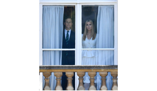 PHOTO: Tim Rooke/Shutterstock JUNE 3, 2019 Jared Kushner and Ivanka Trump at the ceremonial welcome at Buckingham Palace for the state visit of President Donald Trump and First Lady Melania Trump.