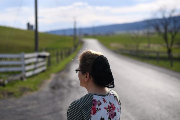 Photo: Stephanie Strasburg/Post-Gazette "Let's go back to 1994, to the devastation I felt when I walked in on my husband abusing my baby girl. My tiny, helpless 1-month-old baby. He apologized and promised it would never happen again, and I believed him." | Kay, a former conservative Mennonite woman, in Central Pennsylvania.