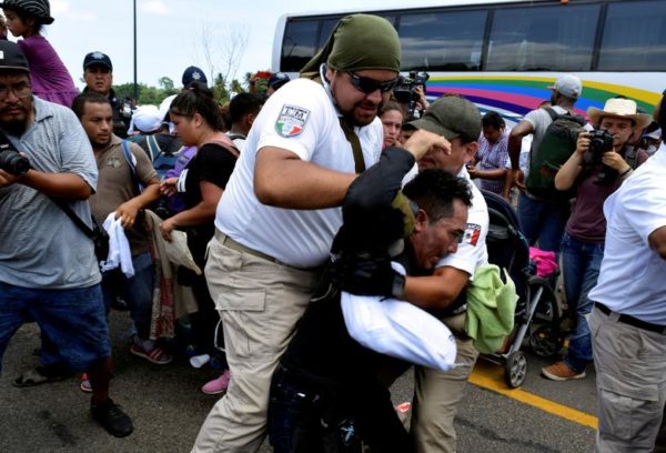 Mexican Forces Give Their All for the Cameras to Placate Trump