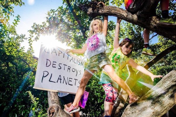 Photo: Britainy Newman/New York Times. Youth Climate Strike in NYC, 9/20/19