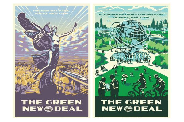 Green New Deal posters