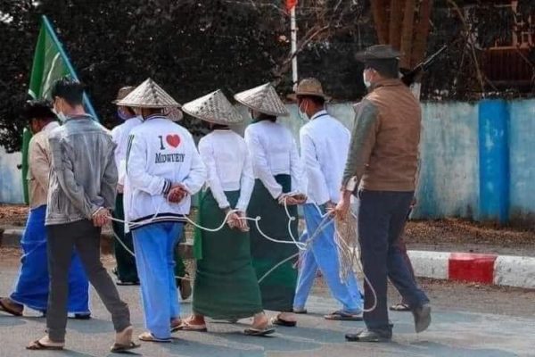 Arrests in Mandalay