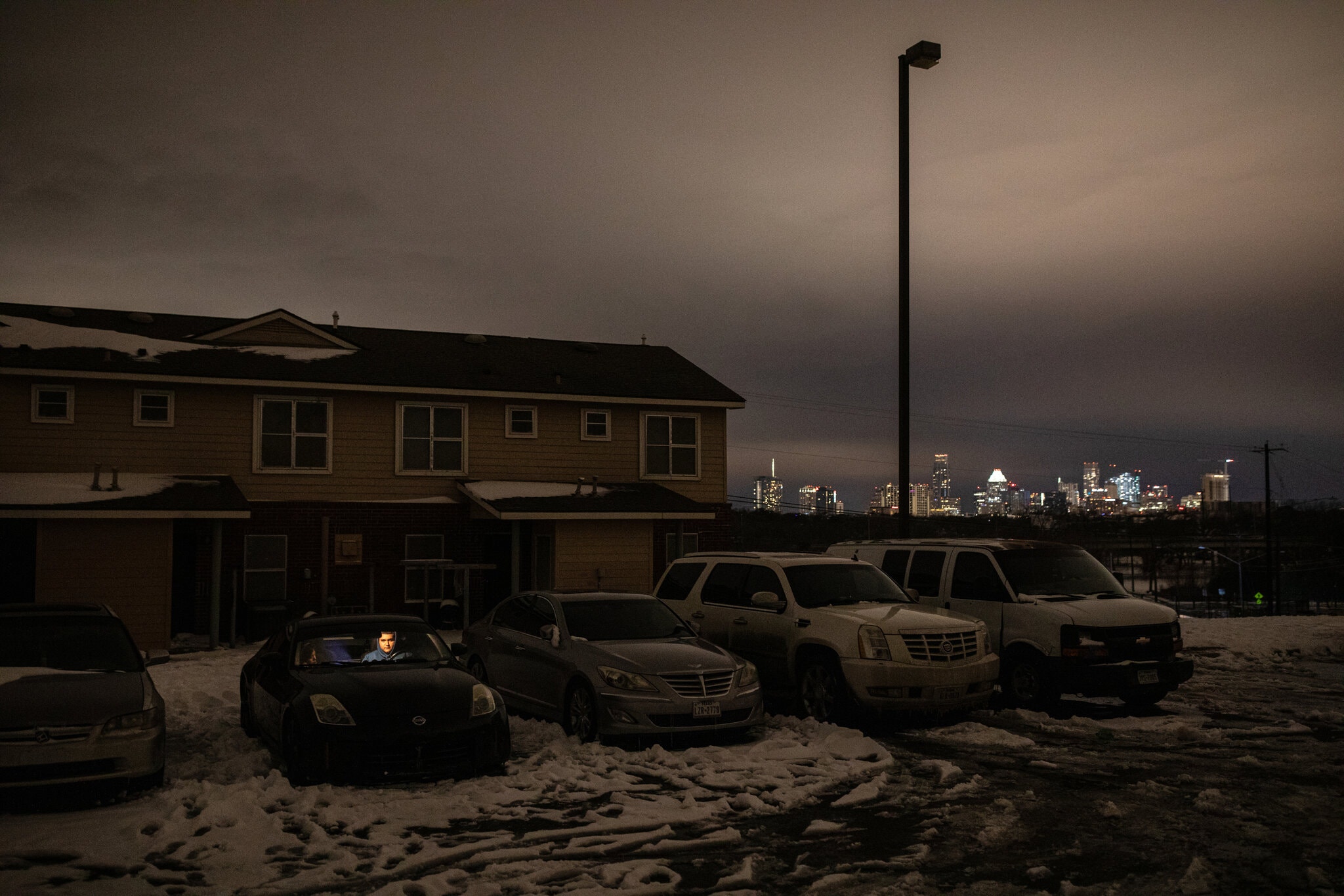 Chatting the Pictures: A Telling Photo of a Cold Stricken Texas and the Heat About a Blackout