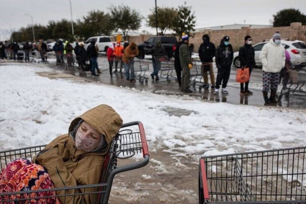 Record Texas Freeze and a Photo of the Times