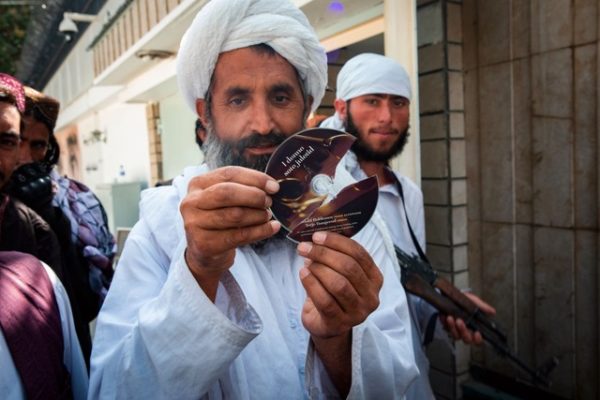 Taliban breaking Christmas CD.