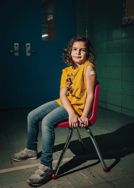 Chatting the Pictures: Dina Litovsky’s Child Vax Portraits from the Kid’s Eye View