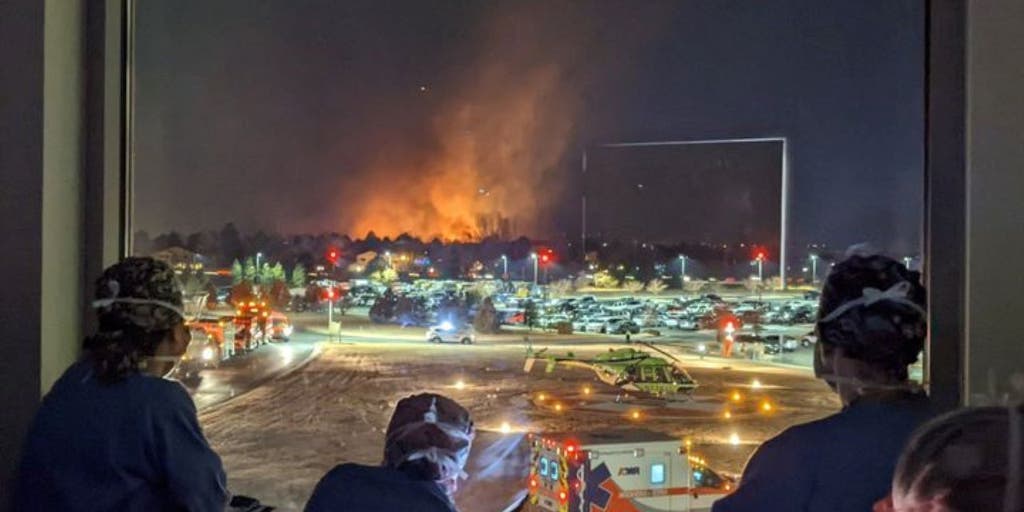 Chatting the Pictures: Viral Photo of Winter Firestorm From CO Hospital