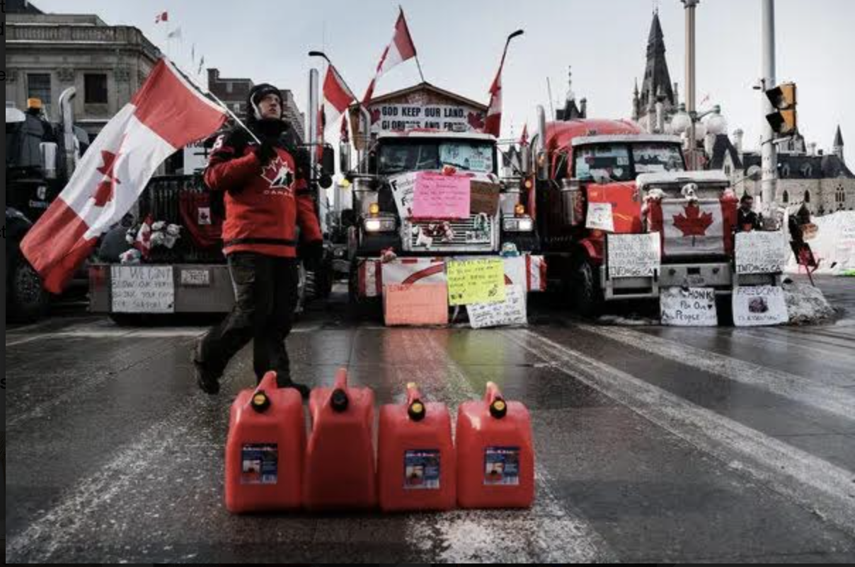 Chatting the Pictures: The (Visual) Chaos of the Canadian Trucker Standoff