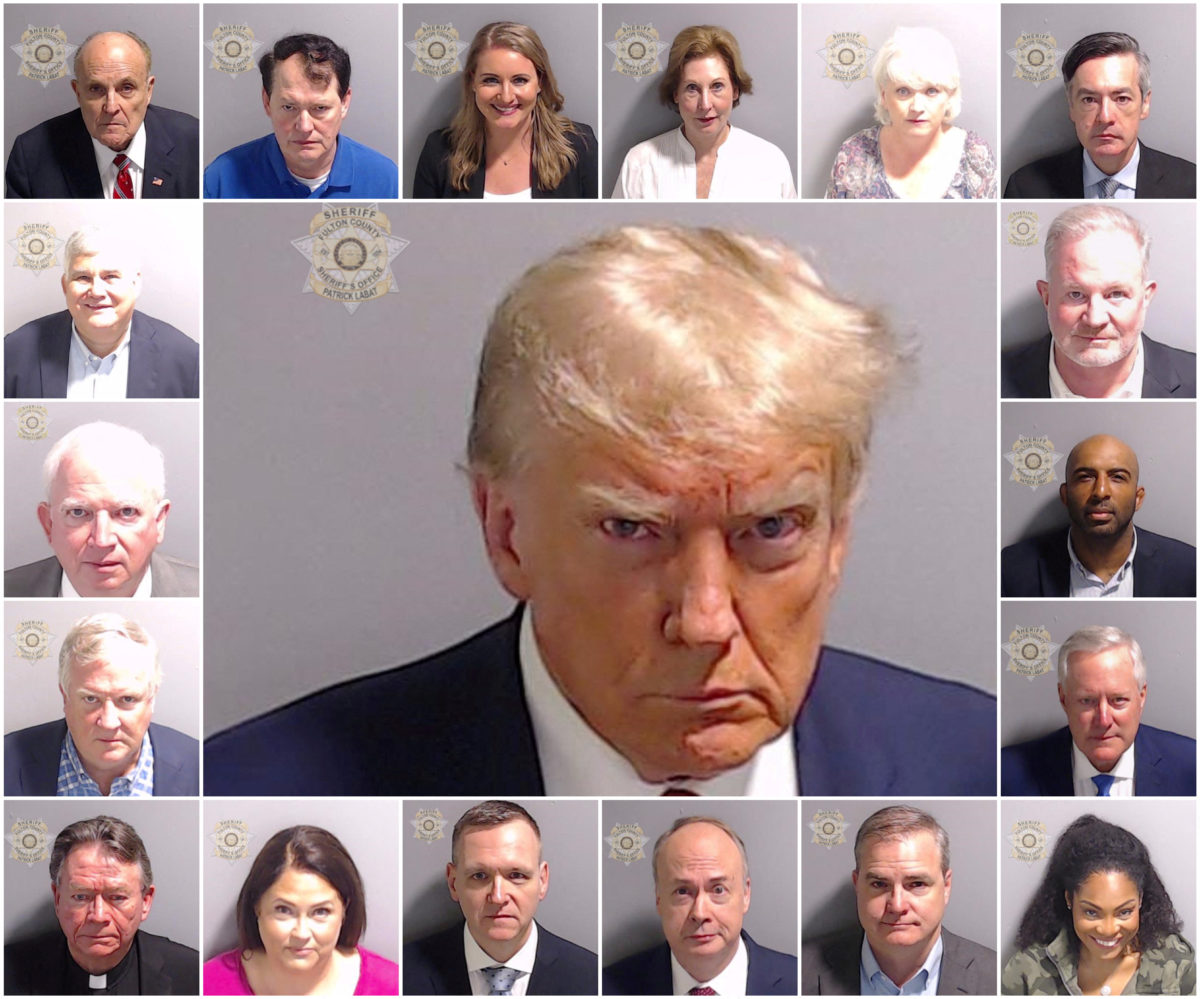 Disrupting Trump’s Mug Shot and His “Singular Genius”