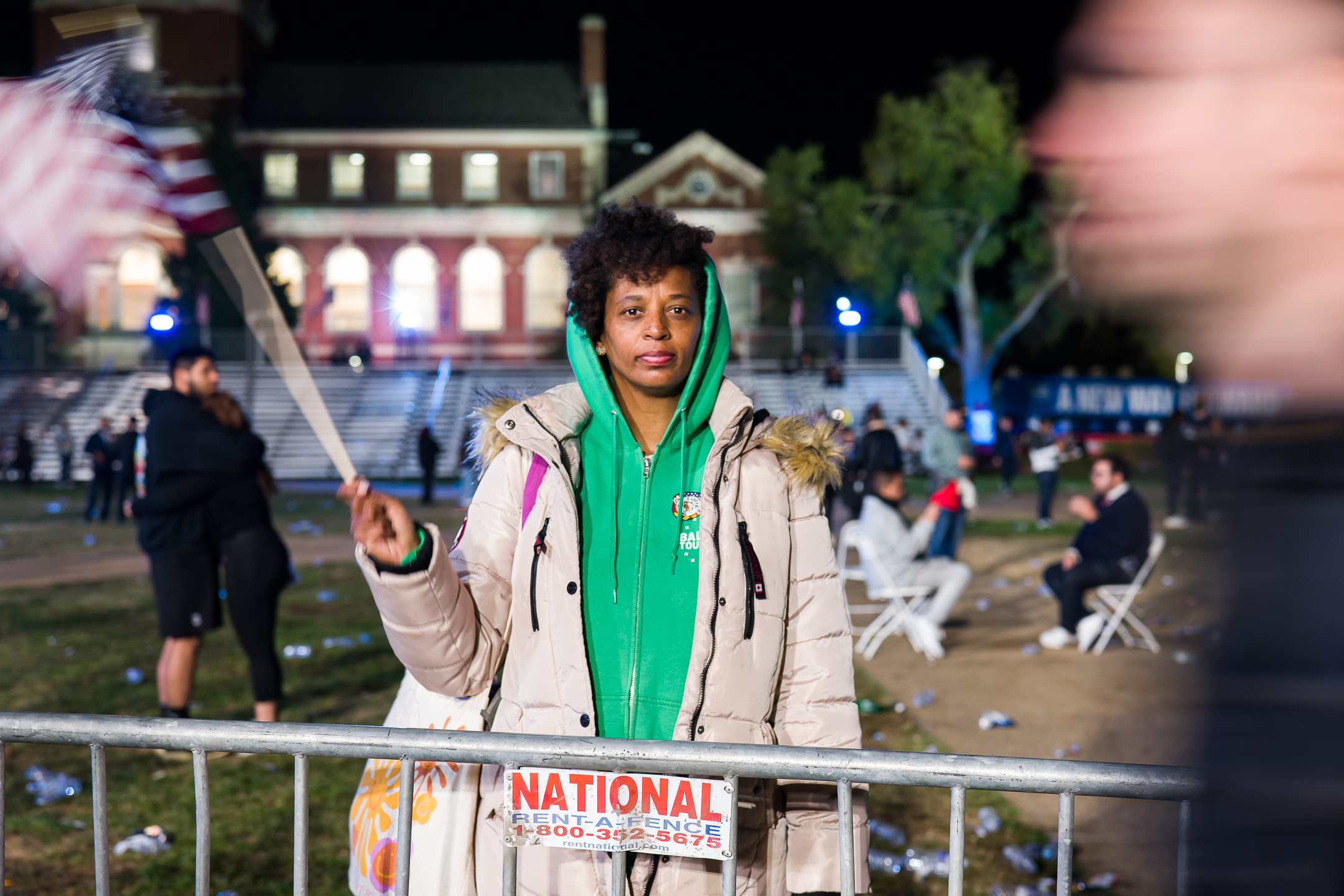 Chatting the Pictures: A Telling Photo from Howard University on Election Night 2024